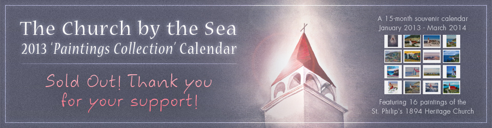 Church by the Sea 2013 Calendar - Available Now!